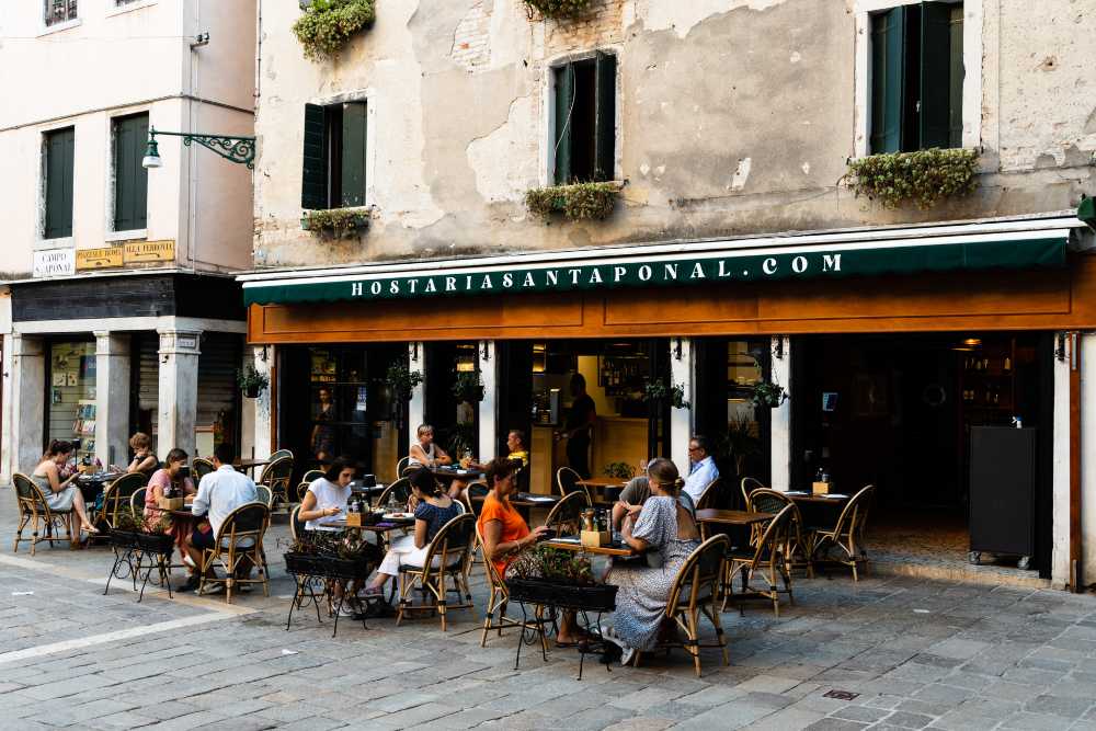 Hostaria Sant'aponal Venezia per un menù con seppie alla veneziana