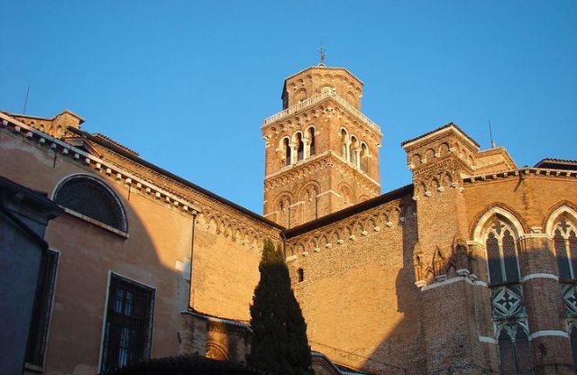 basilica dei frari a venezia - dimensioni del complesso 
